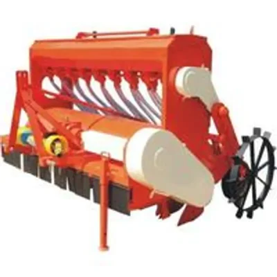 Heavy Duty Tractor Operated 10 Tyne Happy Seeder